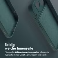 imoshion Color Back Cover mit MagSafe Apple iPhone 17 Pro - Dunkelgrün