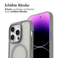 imoshion Color Guard Back Cover mit MagSafe für das iPhone 14 Pro - Grau