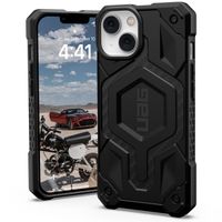 UAG Monarch Backcover MagSafe für das iPhone 14 - Carbon Fiber