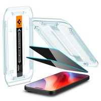 Spigen GLAStR Privacy EZ Fit Displayschutzfolie + Applicator Apple iPhone 16 Pro