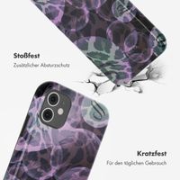 Selencia Vivid Back Cover Apple iPhone 11 - Leo Bubble Green