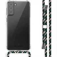 imoshion Backcover mit Band Samsung Galaxy S21 FE - Green Multi Color