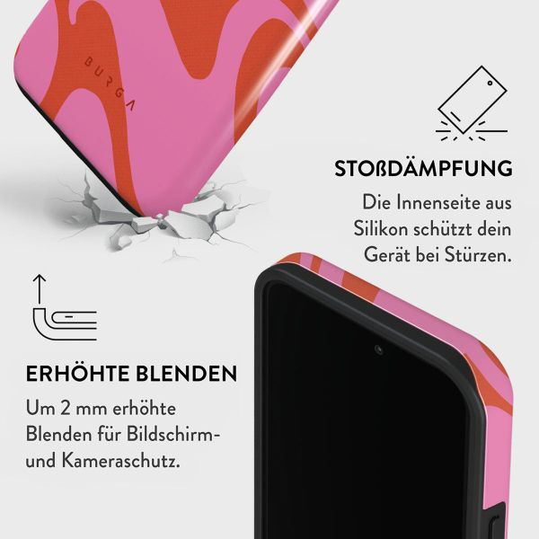 Burga Tough Back Cover für das iPhone 14 Pro - Ride the Wave