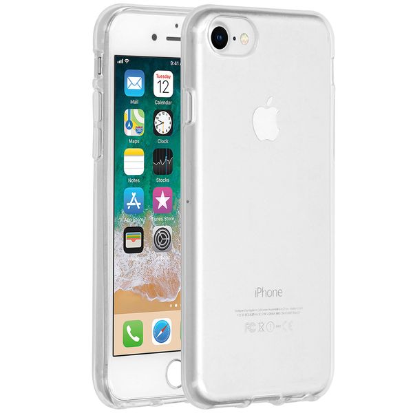 Accezz Clear TPU Backcover Apple iPhone SE (2022 / 2020) / 8 / 7 / 6(s) - Transparent