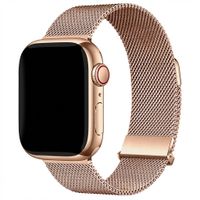 imoshion Mailändische Magnetarmband für Apple Watch | 44/45/46/49 mm - Rose Gold