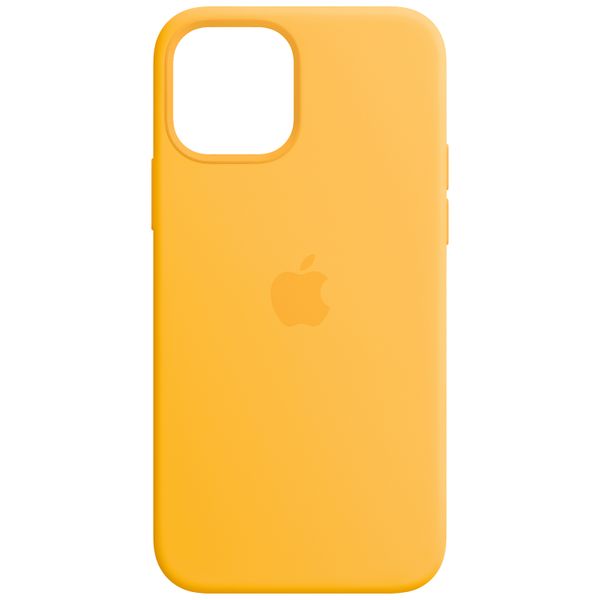 Apple Silikon-Case MagSafe für das Apple iPhone 12 (Pro) - Sunflower
