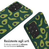 imoshion SilikonHülle design mit Band Samsung Galaxy A33 - Avocado Green