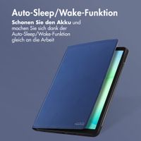 Accezz Classic Klapphülle Samsung Galaxy Tab A11 - Dunkelblau