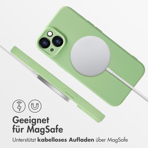 imoshion Color Back Cover mit MagSafe Apple iPhone 14 - Grün