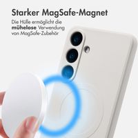 imoshion Color Back Cover mit MagSafe für das Samsung Galaxy S25 Plus - Beige