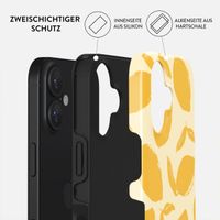 Burga Tough Back Cover für das Apple iPhone 16 - Lemon Tart