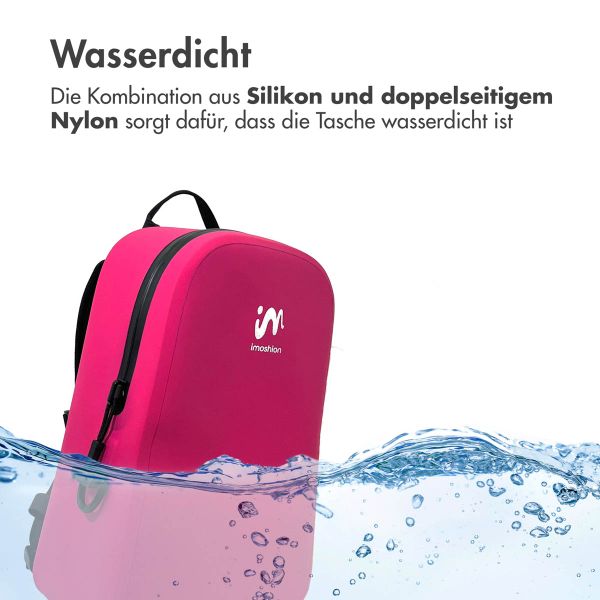 imoshion Air-Tight Waterproof Rucksack 16L - Medium - Hot Pink