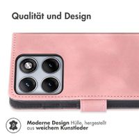 imoshion Klapphülle mit Kordel Motorola Edge 70 Fusion - Rosa