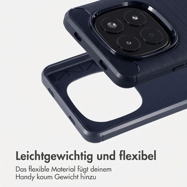 imoshion Brushed Back Cover Xiaomi Redmi Note 15 Pro (4G) - Dunkelblau