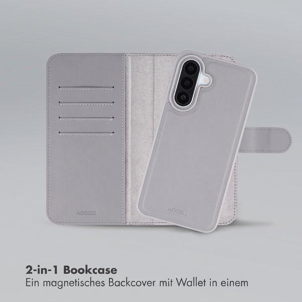 Accezz Edge abnehmbare Bookcase mit MagSafe Samsung Galaxy A27 (5G) - Grau
