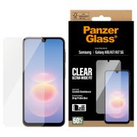 PanzerGlass Ultra-Wide Fit Antibakterieller Displayschutz mit Applikator Samsung Galaxy A18 (4G)