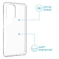 imoshion Gel Case für das Xiaomi Poco F3 - Transparent