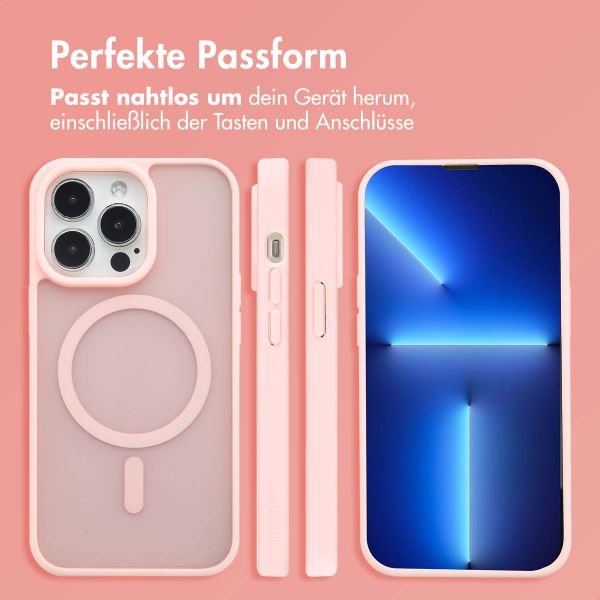 imoshion Color Guard Back Cover mit MagSafe Apple iPhone 13 Pro - Hellrosa