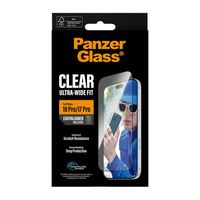 PanzerGlass Ultra-Wide Fit Antibakterieller Displayschutz mit Applikator Apple iPhone 18 Pro / 17 Pro