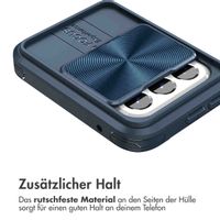 imoshion Back Cover mit Kameraschieber Samsung Galaxy A23 (5G) - Dunkelblau