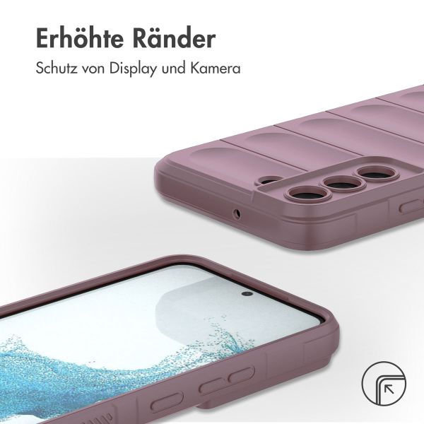 imoshion EasyGrip Back Cover für das Samsung Galaxy S22 - Violett