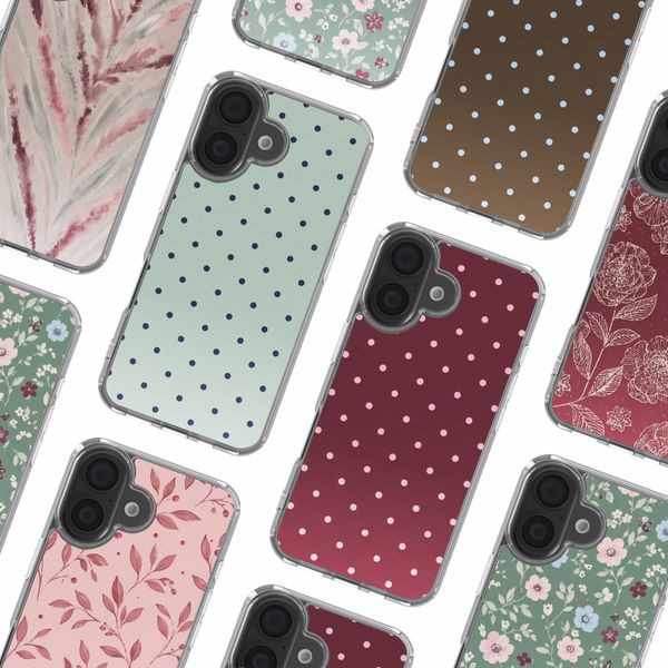 imoshion Design Hülle Apple iPhone 17 - Polka Dot Mintgroen