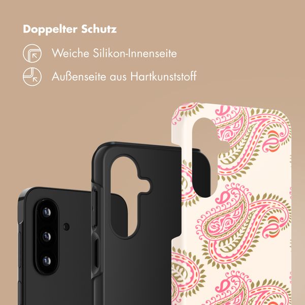 Selencia Vivid Back Cover Samsung Galaxy A17 (5G) / (4G) - Paisley Blush