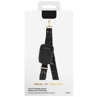 iDeal of Sweden Utility Phone Strap - Universelles Telefonband - Schwarz