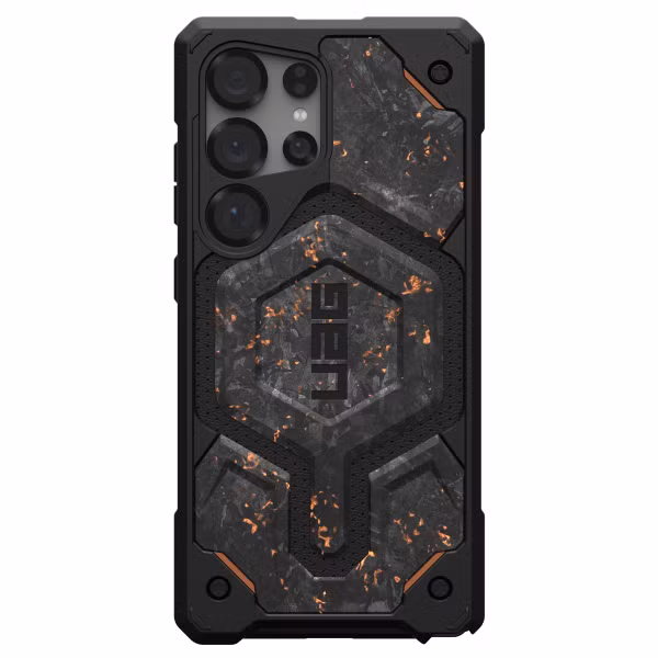 UAG Monarch Pro Backcover Samsung Galaxy S25 Ultra - Forged Carbon