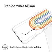 imoshion Design Hülle für das Samsung Galaxy S23 - Rainbow