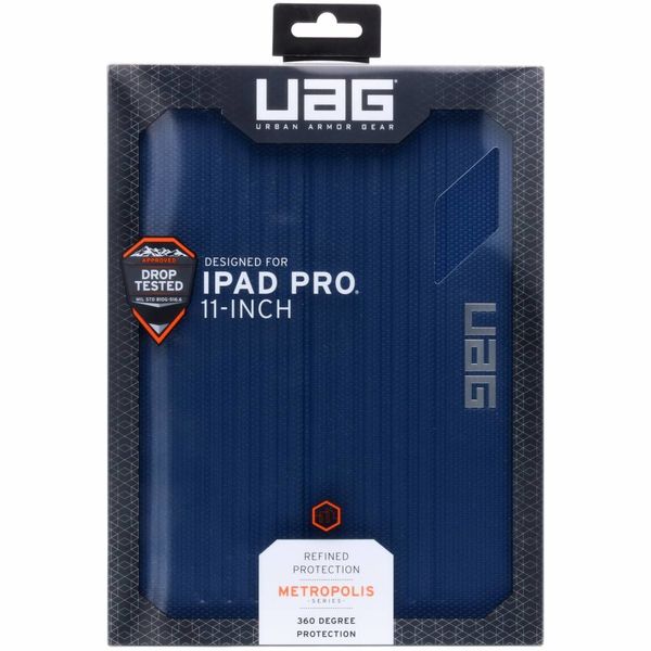 UAG Metropolis Klapphülle Blau für iPad Pro 11 (2018)