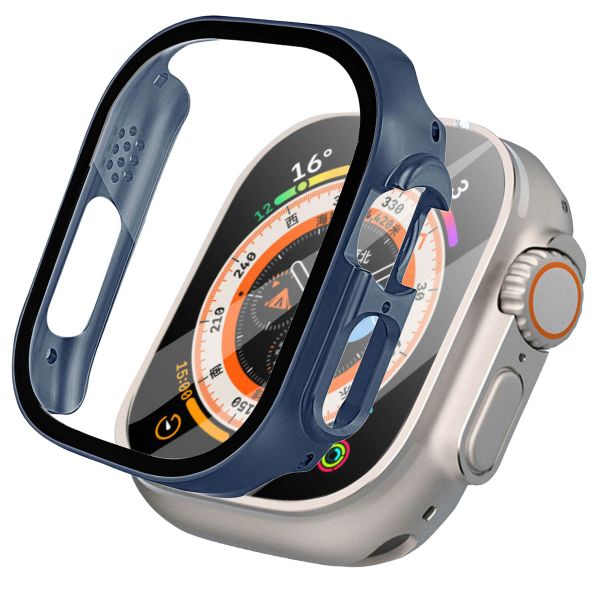 imoshion Full Cover Hard Case für das Apple Watch Ultra / Ultra 2 - 49 mm - Dunkelblau