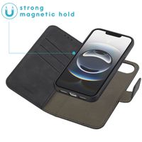 imoshion Entfernbare 2-1 Luxus Klapphülle Apple iPhone 16e - Schwarz