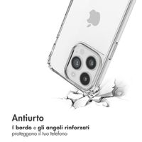 imoshion Back Cover mit Band + Armband Apple iPhone 14 Pro - Perlenherzen