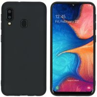 imoshion Color TPU Hülle Schwarz für Samsung Galaxy A20e