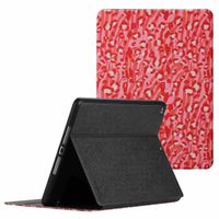 Selencia Vivid Klapphülle iPad 9 (2021) 10.2 Zoll / iPad 8 (2020) 10.2 Zoll / iPad 7 (2019) 10.2 Zoll - Wild Spots Lipstick