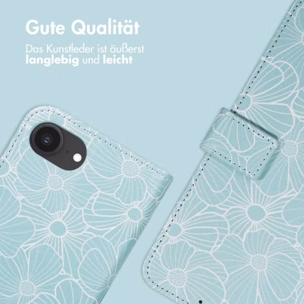 imoshion Design Klapphülle Apple iPhone 16e - Botanica