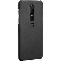 OnePlus Sandstone Protective Backcover Schwarz für das OnePlus 6