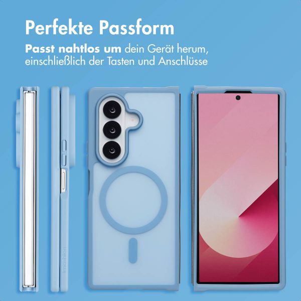 imoshion Color Guard Back Cover mit MagSafe Samsung Galaxy Fold 7 - Hellblau