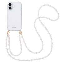 imoshion Back Cover mit Band + Armband iPhone 16 - Perlen