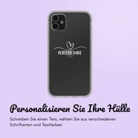 Hülle mit eigenem Foto und/oder Text Apple iPhone 11 - Sierlijk hartje