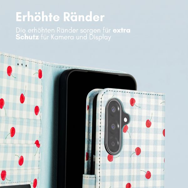 imoshion Design Klapphülle Samsung Galaxy A17 (5G) / (4G) - Cherry Check