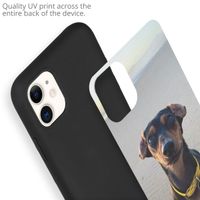 Gestalte deine eigene Apple iPhone 11 Gel Hülle - Schwarz