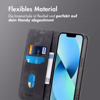 imoshion Slim Klapphülle Apple iPhone 14 / 13 - Schwarz