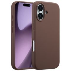 Accezz Liquid Silikoncase mit MagSafe Apple iPhone 17 - New Tea Brown