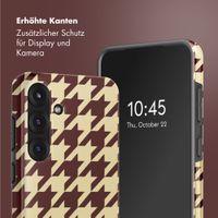 Selencia Vivid Rückabdeckung mit MagSafe Samsung Galaxy S25 - Pied-de-Poule