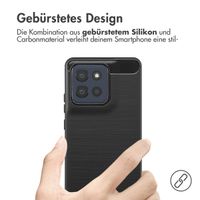 imoshion Brushed Back Cover Motorola Moto G86 - Schwarz