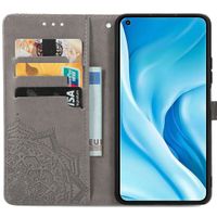 imoshion Mandala Klapphülle Xiaomi Mi 11 Lite (5G/4G) / 11 Lite 5G NE - Grau