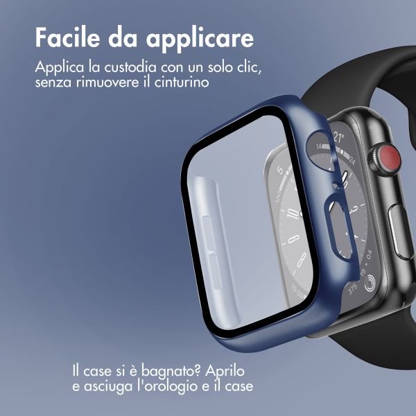 imoshion Full Cover Hard Case Apple Watch 4 / 5 / 6 / SE - 40 mm - Dunkelblau
