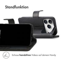 imoshion Luxuriöse Klapphülle Apple iPhone 18 Pro / 17 Pro - Schwarz
